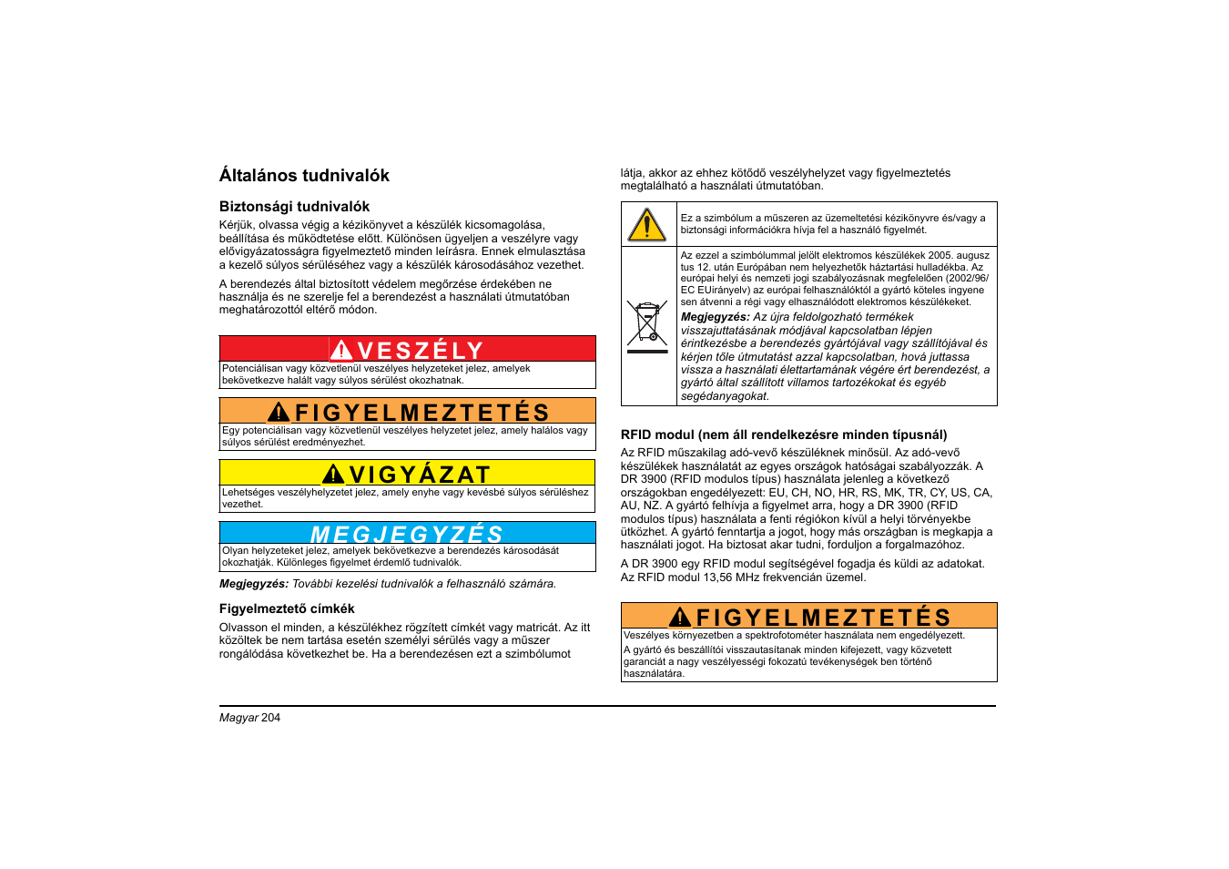 Hach-Lange DR 3900 Basic User Manual User Manual | Page 204 / 422