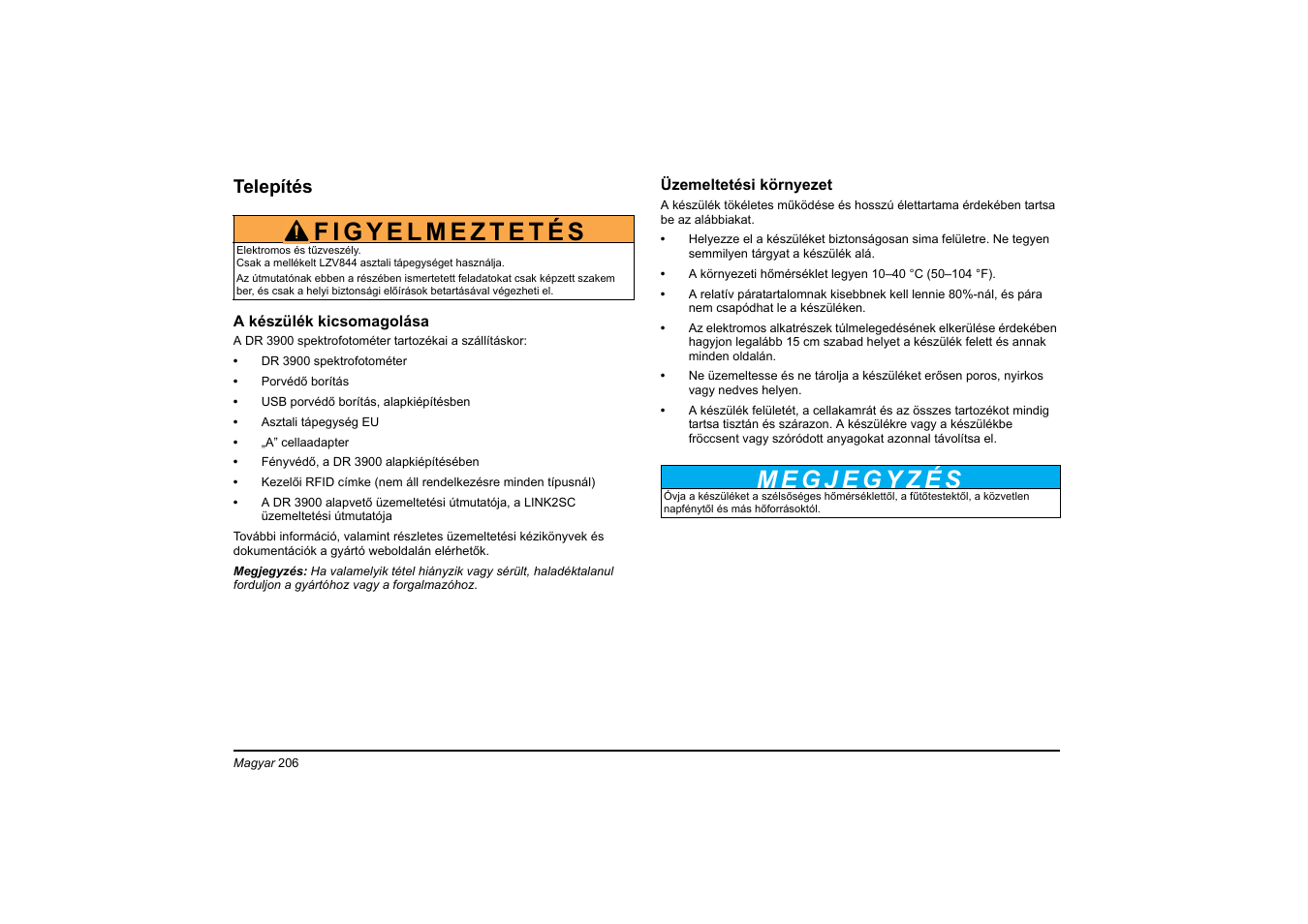 Hach-Lange DR 3900 Basic User Manual User Manual | Page 206 / 422