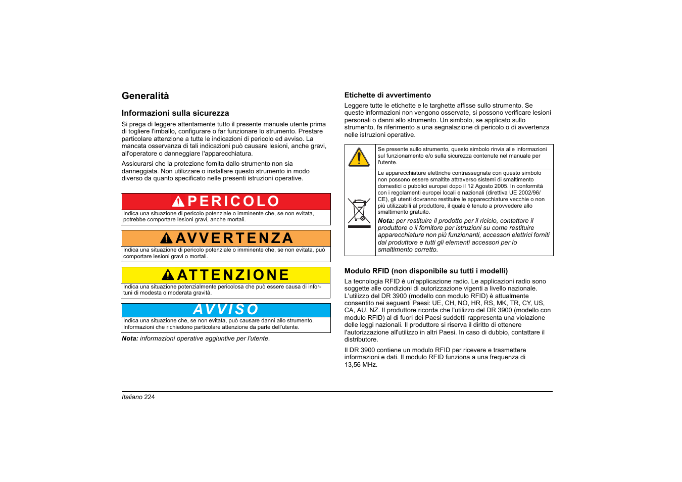 Hach-Lange DR 3900 Basic User Manual User Manual | Page 224 / 422