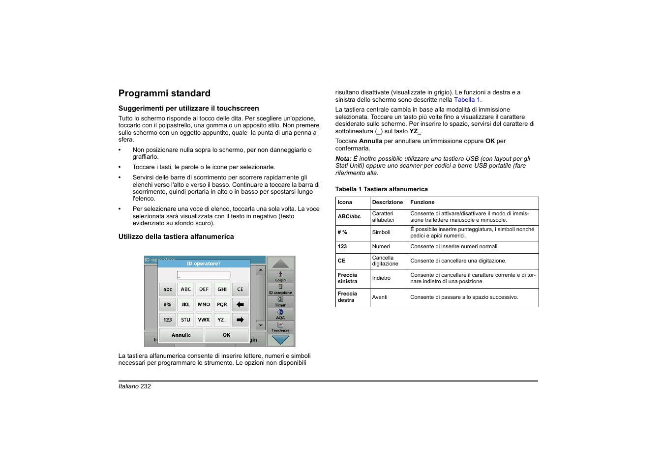 Programmi standard | Hach-Lange DR 3900 Basic User Manual User Manual | Page 232 / 422