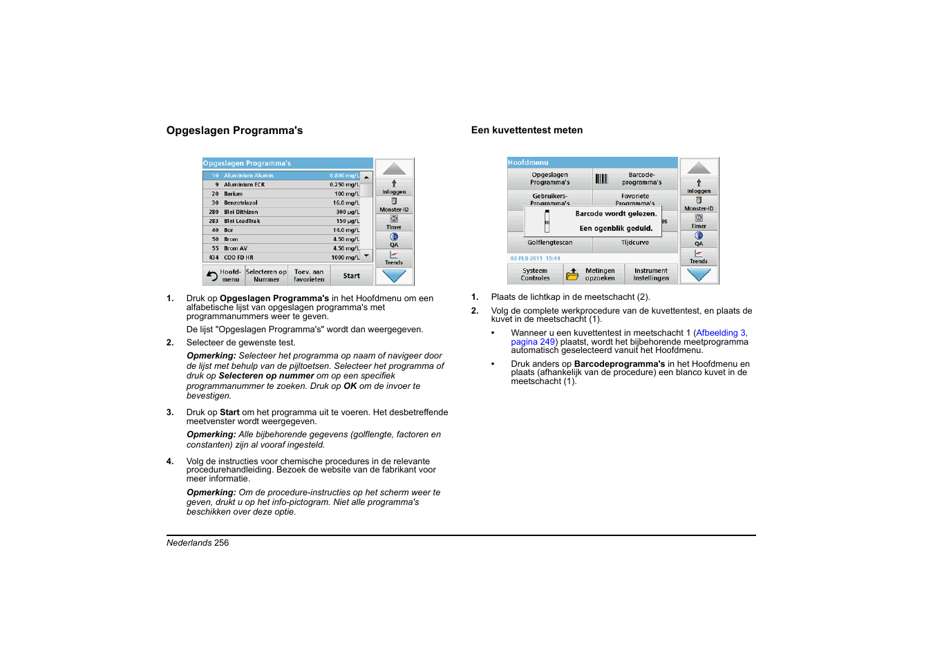 Hach-Lange DR 3900 Basic User Manual User Manual | Page 256 / 422