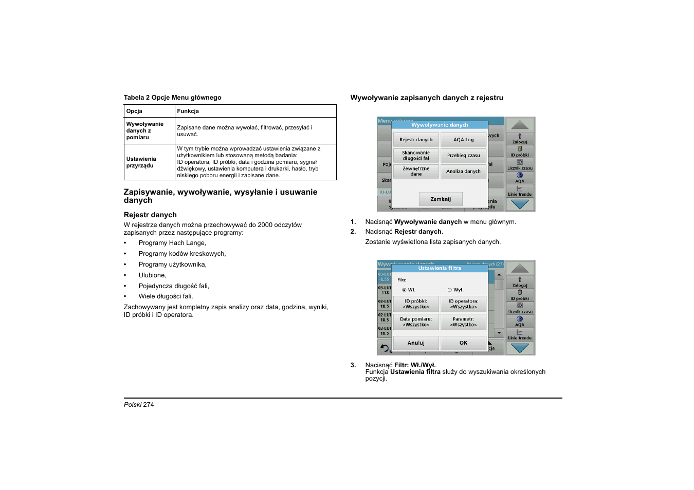 Hach-Lange DR 3900 Basic User Manual User Manual | Page 274 / 422