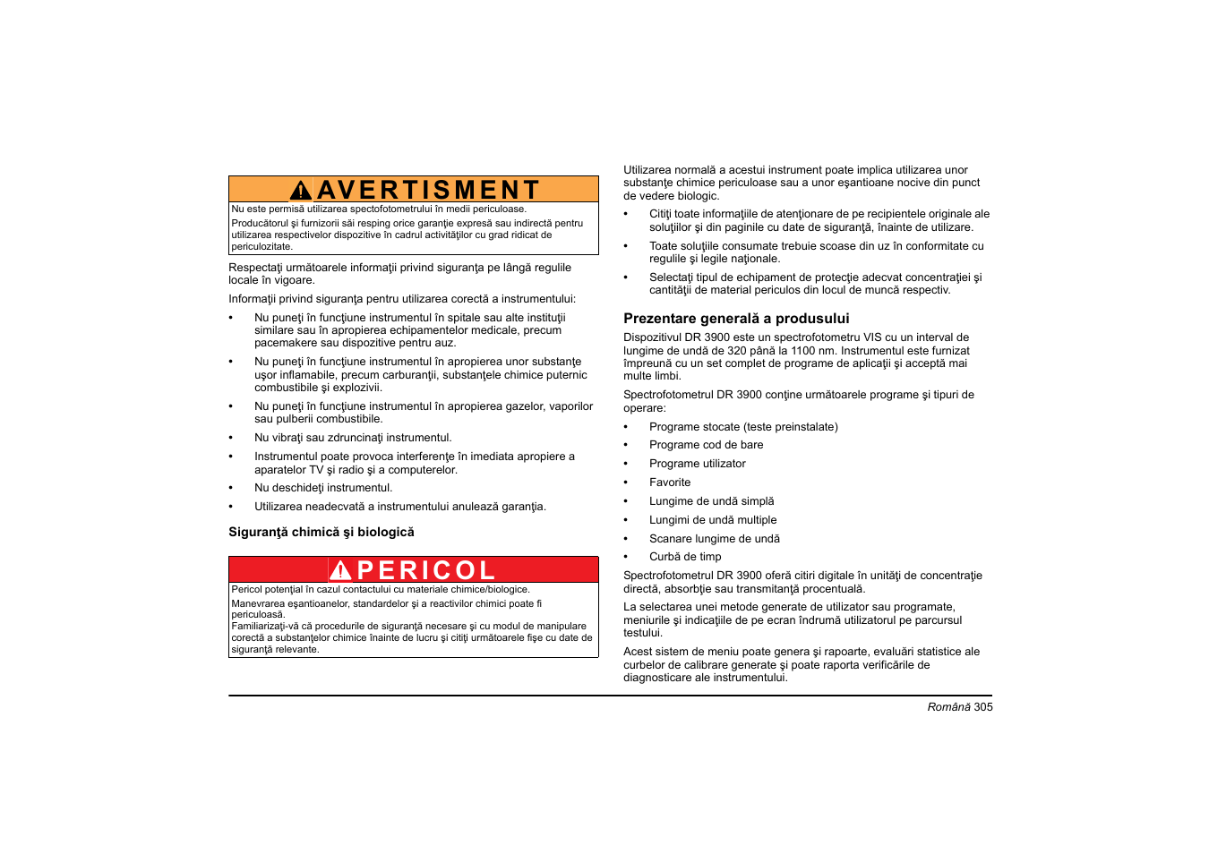 Hach-Lange DR 3900 Basic User Manual User Manual | Page 305 / 422