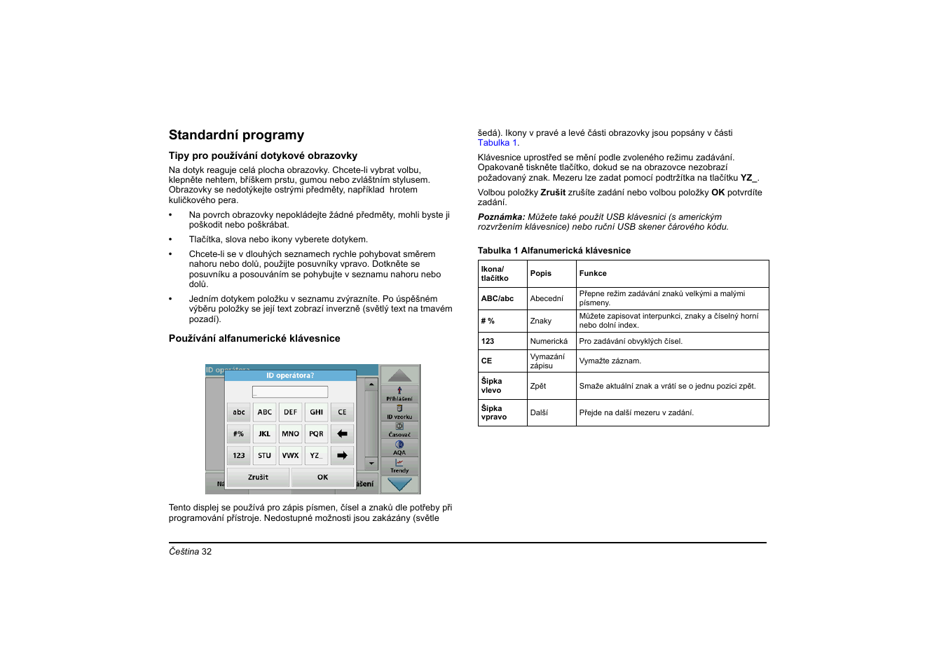 Standardní programy | Hach-Lange DR 3900 Basic User Manual User Manual | Page 32 / 422