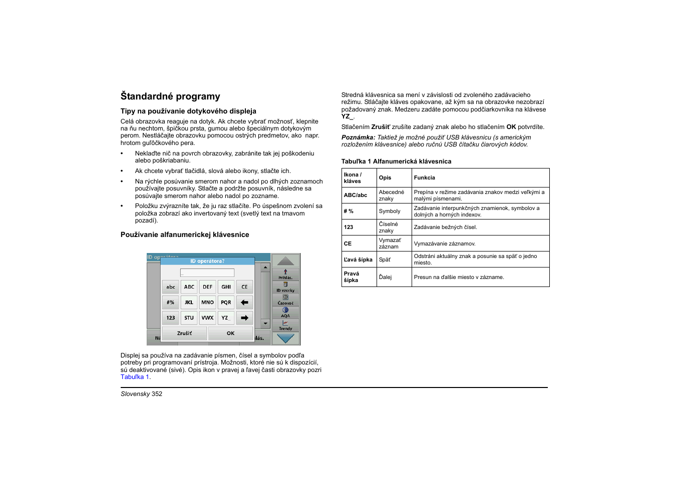 Štandardné programy | Hach-Lange DR 3900 Basic User Manual User Manual | Page 352 / 422