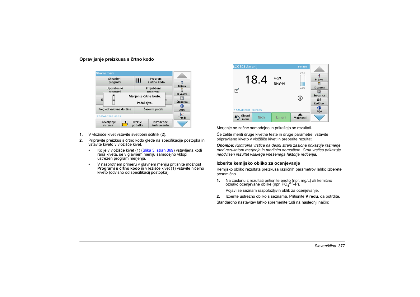 Hach-Lange DR 3900 Basic User Manual User Manual | Page 377 / 422