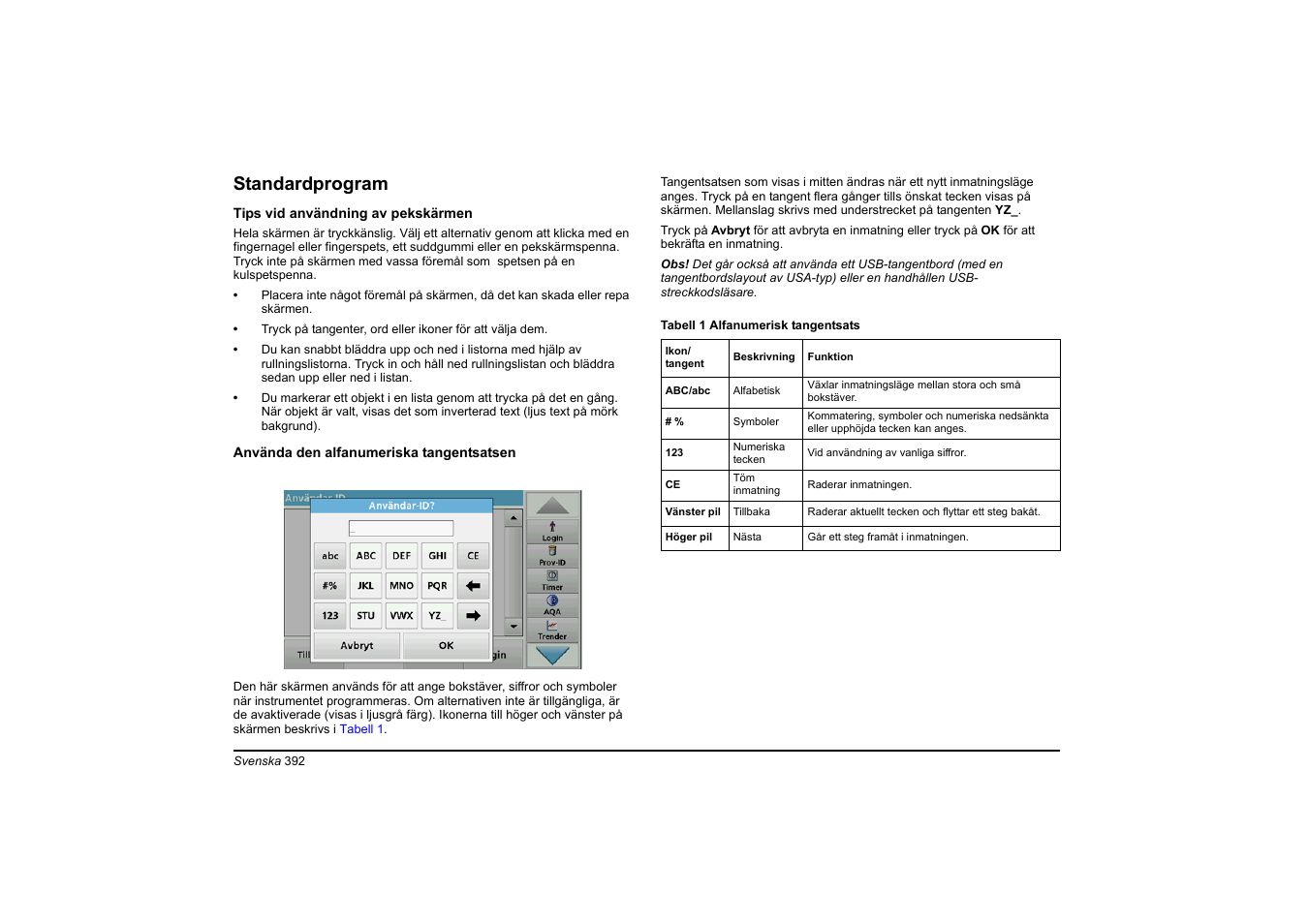 Standardprogram | Hach-Lange DR 3900 Basic User Manual User Manual | Page 392 / 422