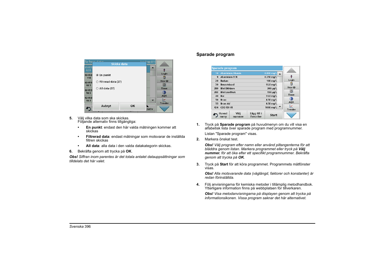 Hach-Lange DR 3900 Basic User Manual User Manual | Page 396 / 422