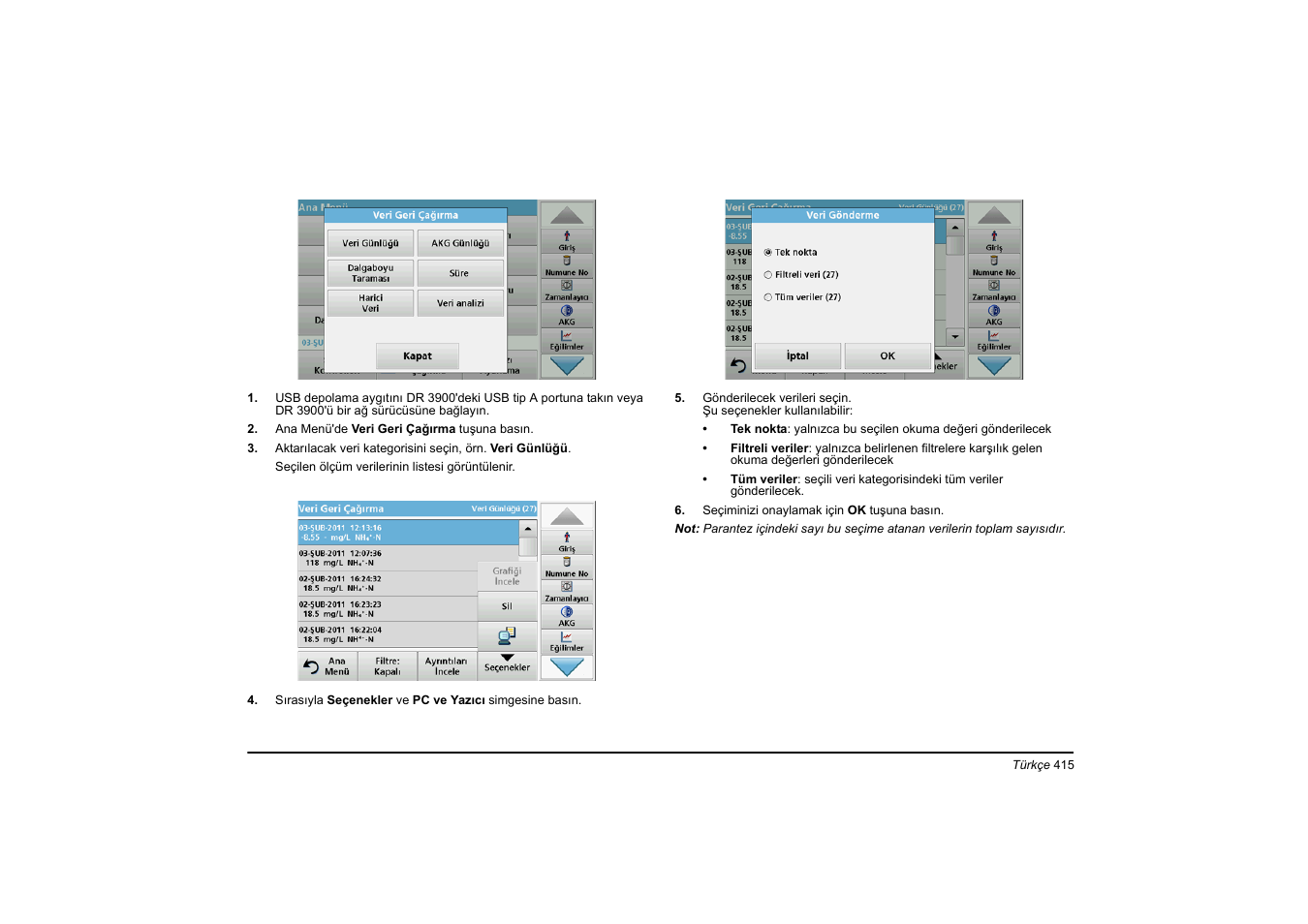 Hach-Lange DR 3900 Basic User Manual User Manual | Page 415 / 422