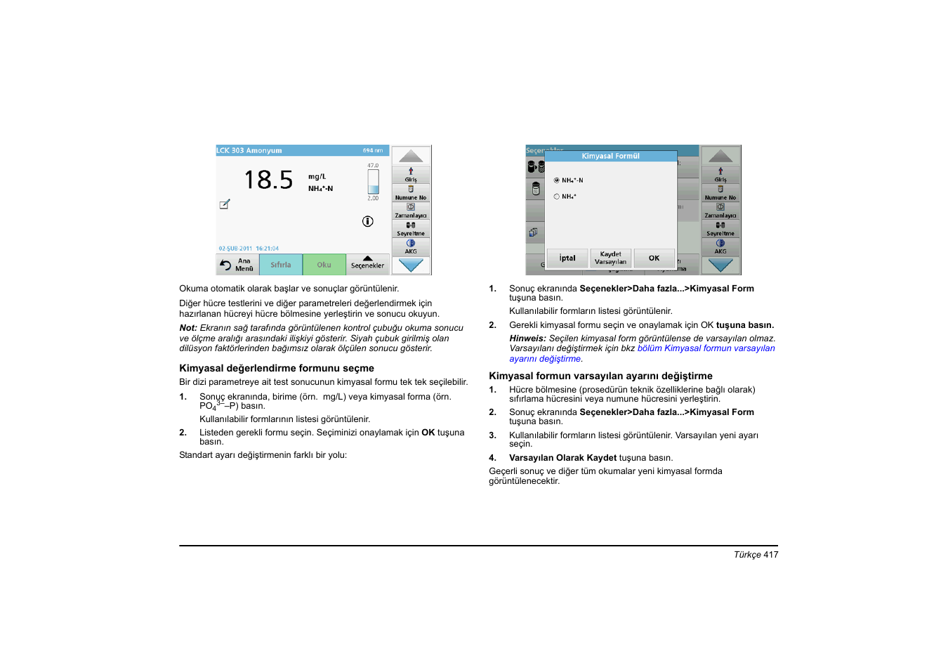 Hach-Lange DR 3900 Basic User Manual User Manual | Page 417 / 422