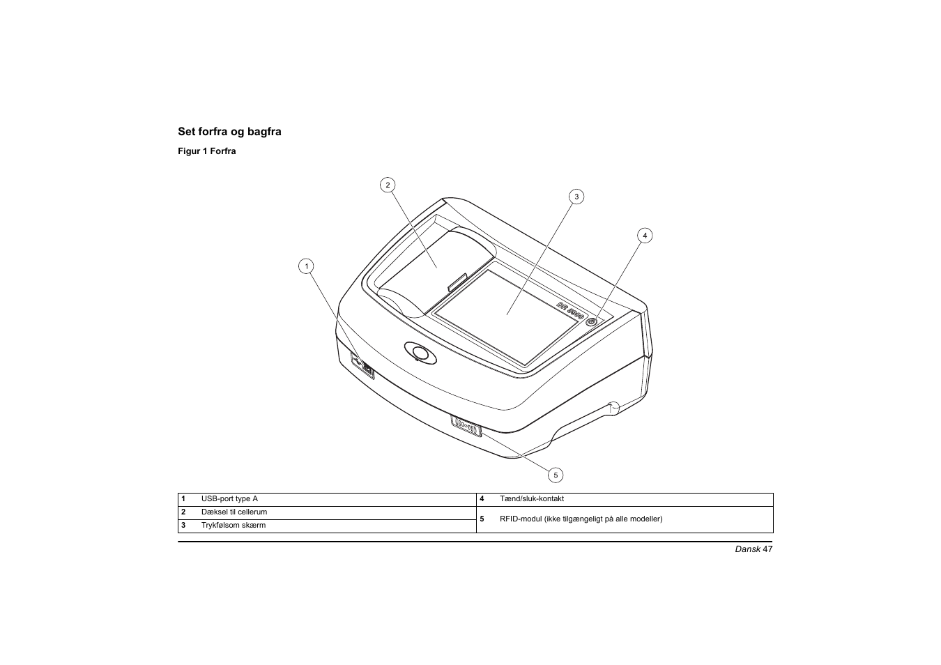 Hach-Lange DR 3900 Basic User Manual User Manual | Page 47 / 422