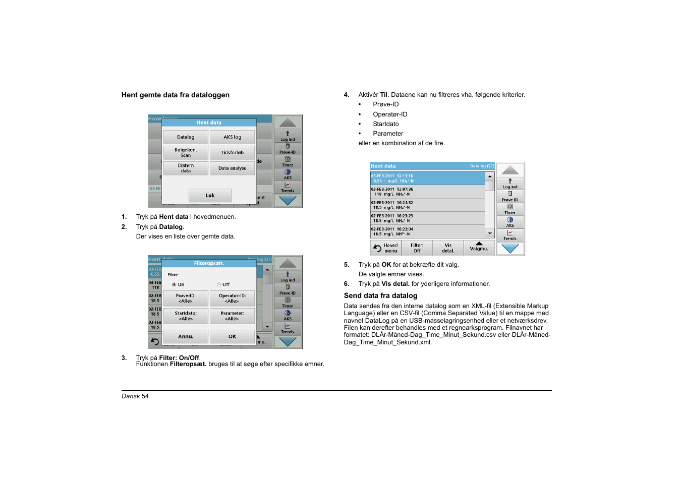 Hach-Lange DR 3900 Basic User Manual User Manual | Page 54 / 422