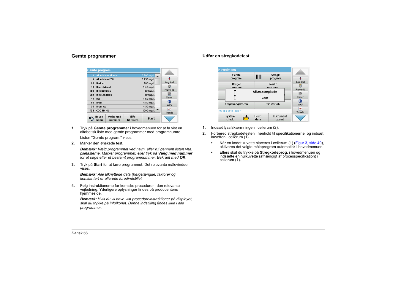 Hach-Lange DR 3900 Basic User Manual User Manual | Page 56 / 422