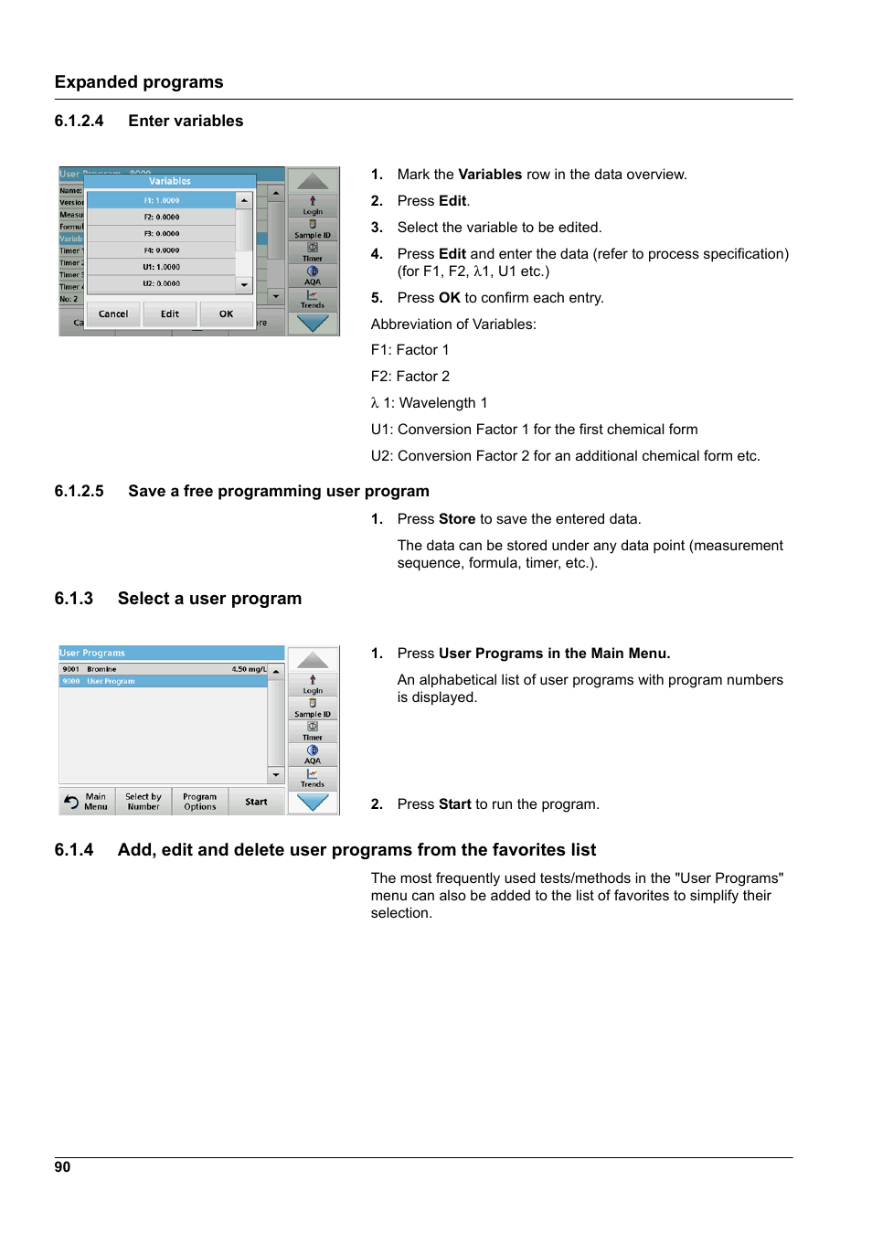 Hach-Lange DR 3900 User Manual User Manual | Page 90 / 150
