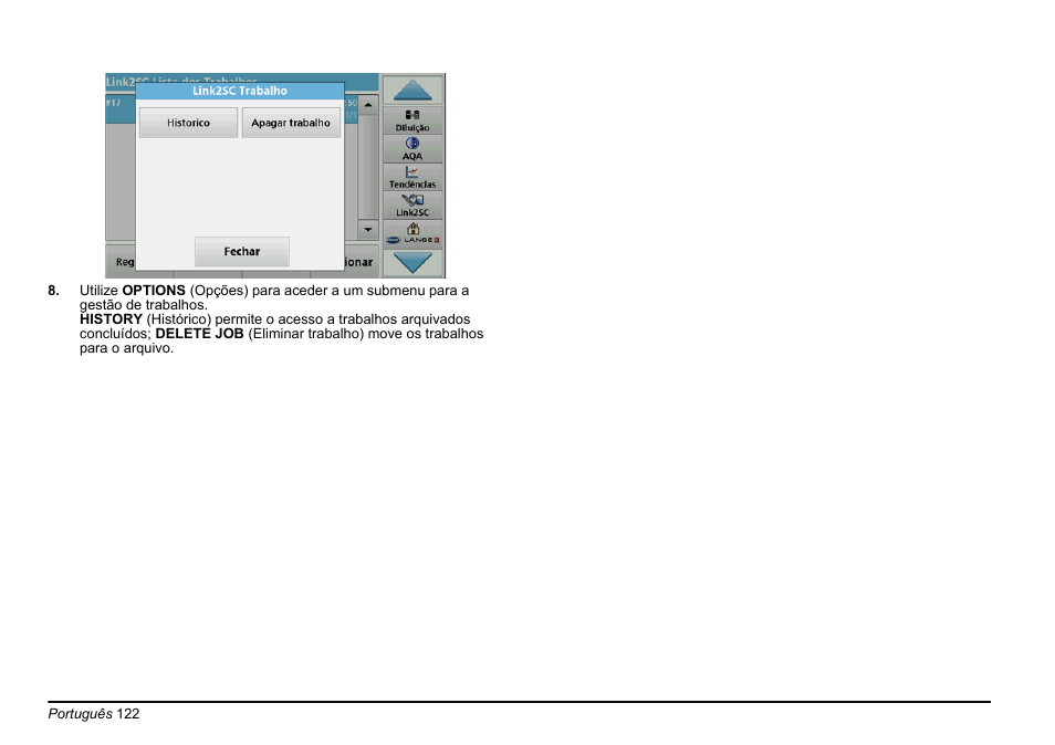 Hach-Lange LINK2SC User Manual | Page 122 / 163