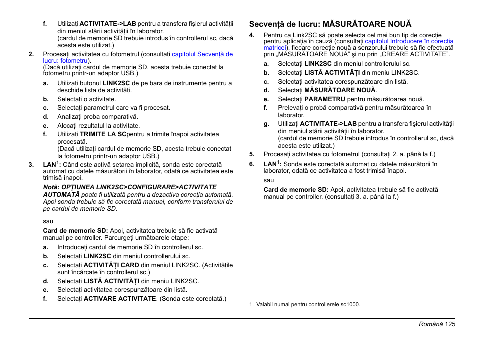 Hach-Lange LINK2SC User Manual | Page 125 / 163