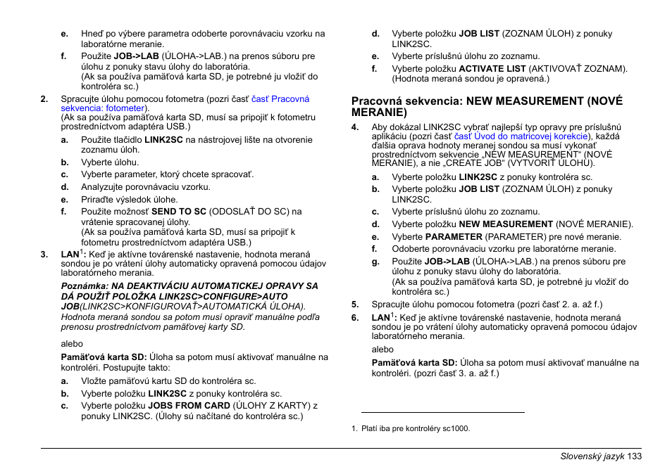 Hach-Lange LINK2SC User Manual | Page 133 / 163