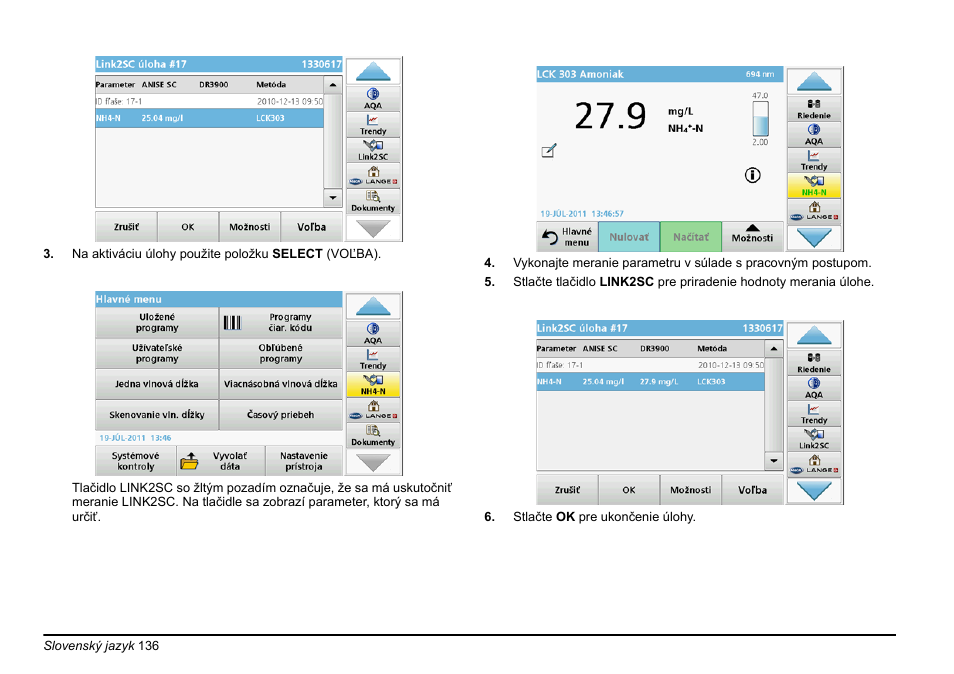 Hach-Lange LINK2SC User Manual | Page 136 / 163