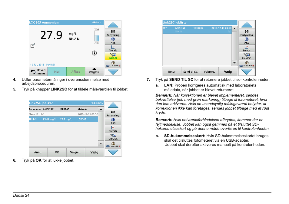 Hach-Lange LINK2SC User Manual | Page 24 / 163