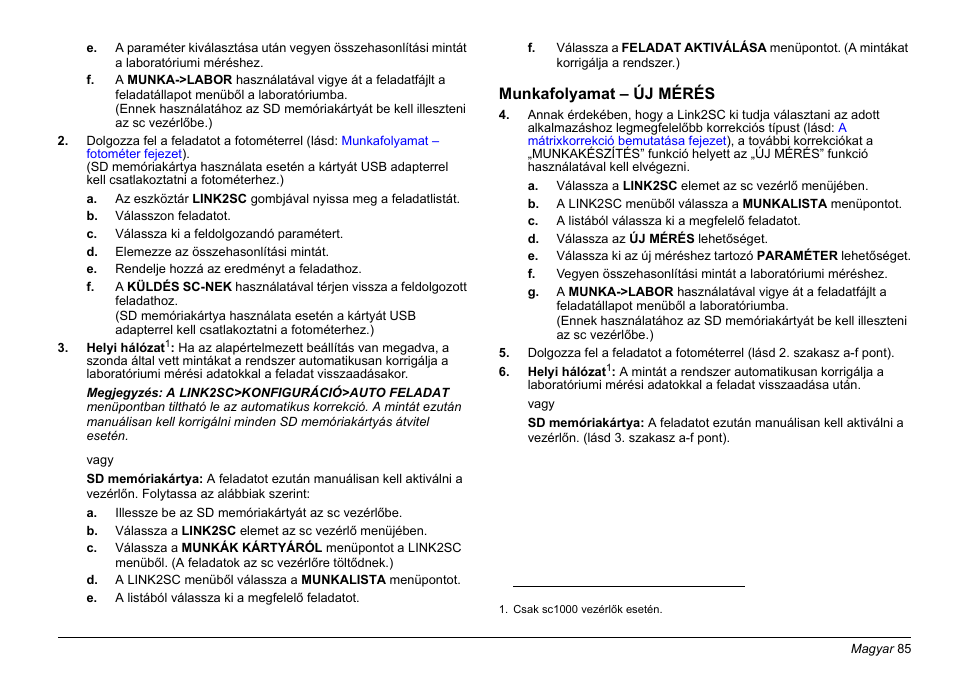 Hach-Lange LINK2SC User Manual | Page 85 / 163