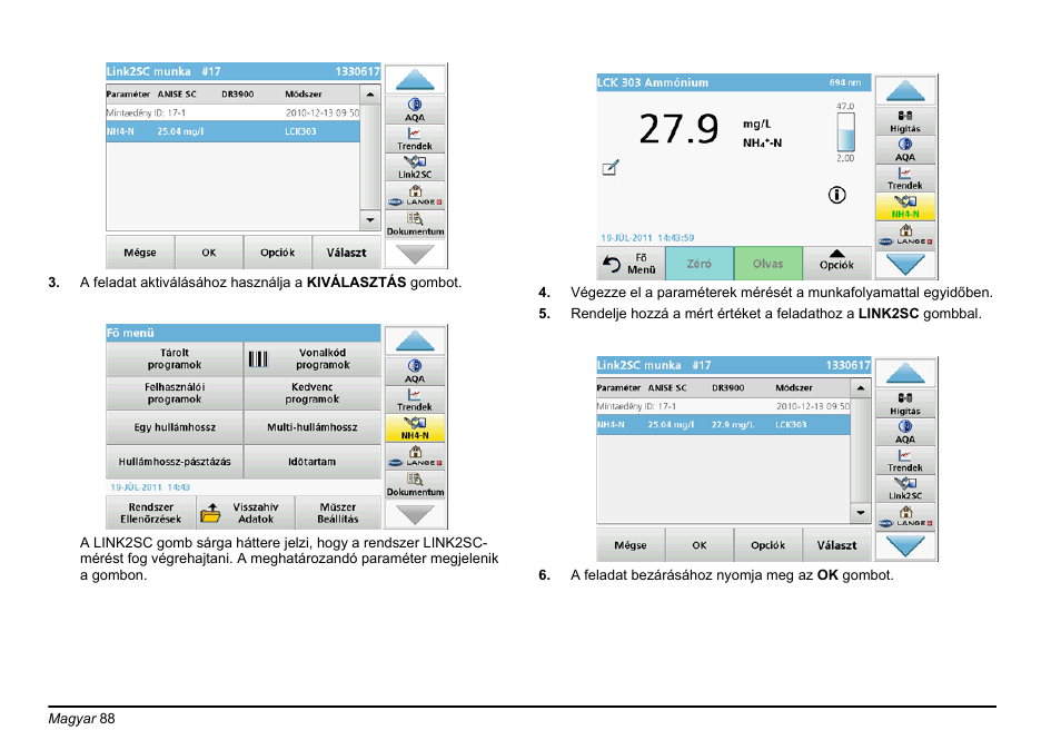 Hach-Lange LINK2SC User Manual | Page 88 / 163