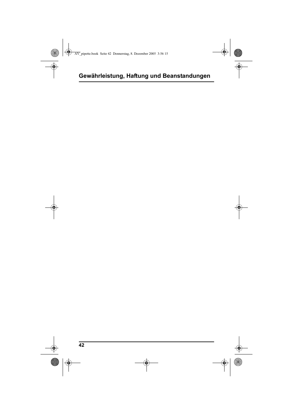 Gewährleistung, haftung und beanstandungen | Hach-Lange Piston pipette User Manual | Page 44 / 96