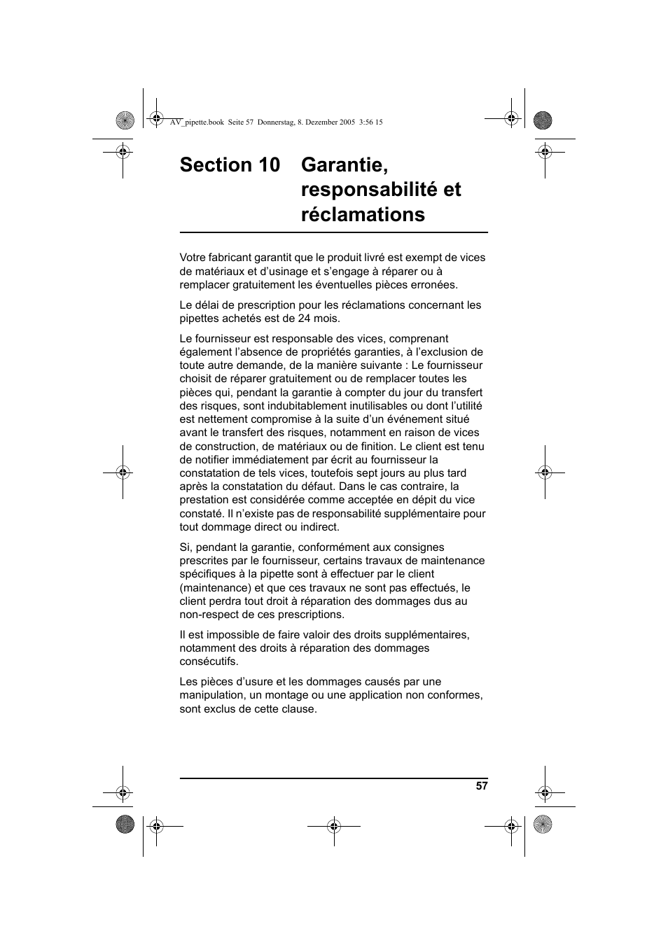 Hach-Lange Piston pipette User Manual | Page 59 / 96