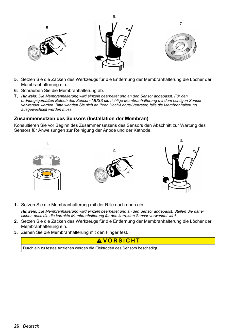 Hach-Lange ORBISPHERE 31xxx Basic User Manual User Manual | Page 26 / 102