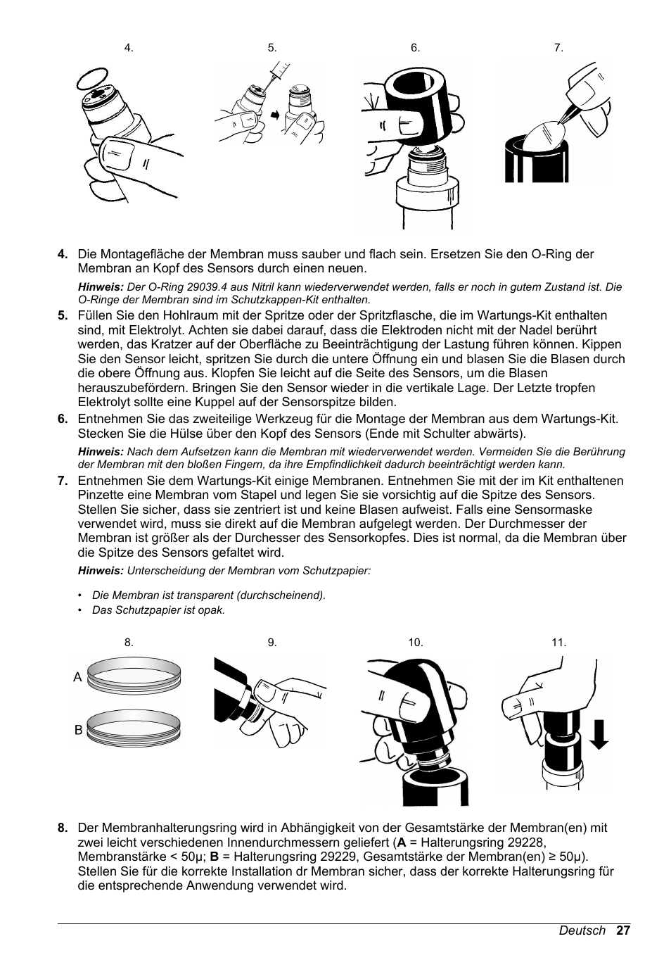 Hach-Lange ORBISPHERE 31xxx Basic User Manual User Manual | Page 27 / 102