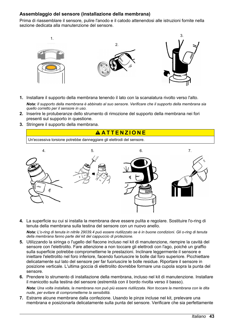 Hach-Lange ORBISPHERE 31xxx Basic User Manual User Manual | Page 43 / 102