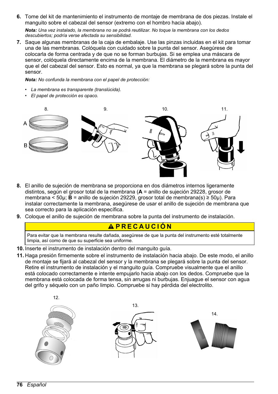 Hach-Lange ORBISPHERE 31xxx Basic User Manual User Manual | Page 76 / 102