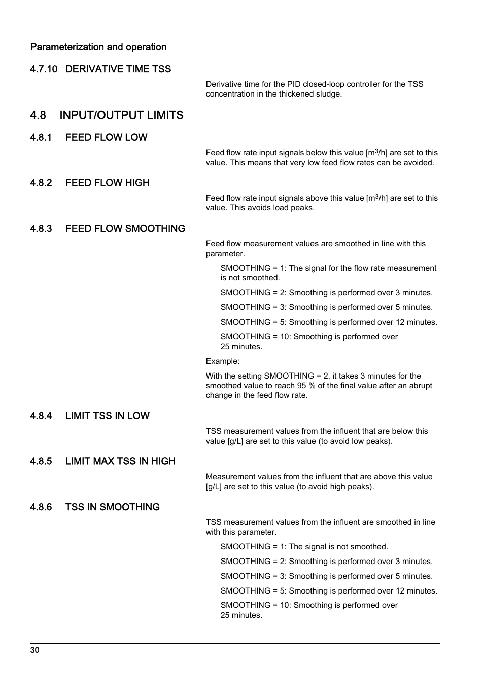 8 input/output limits | Hach-Lange RTC113 ST-Module User Manual | Page 30 / 50