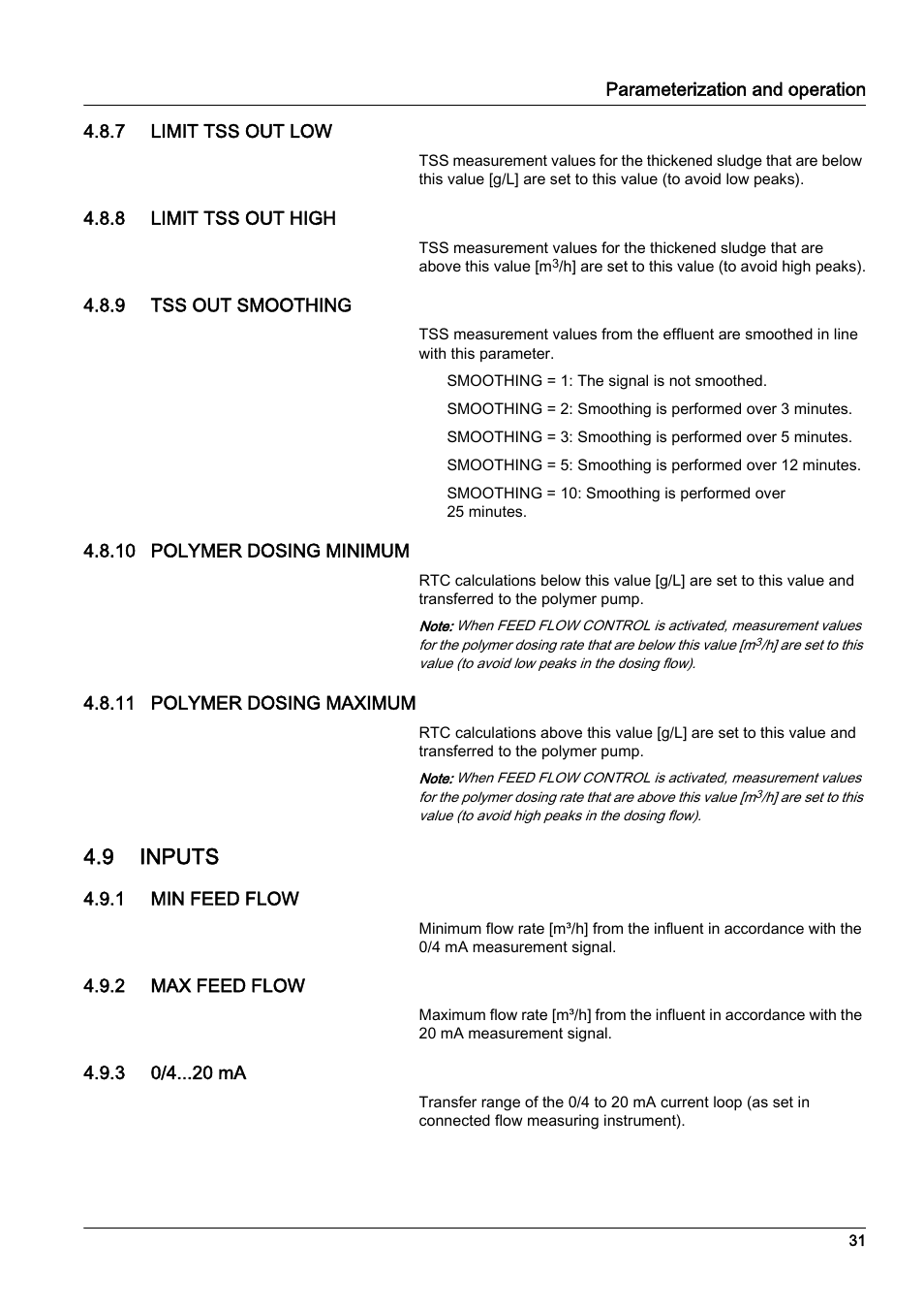 9 inputs | Hach-Lange RTC113 ST-Module User Manual | Page 31 / 50