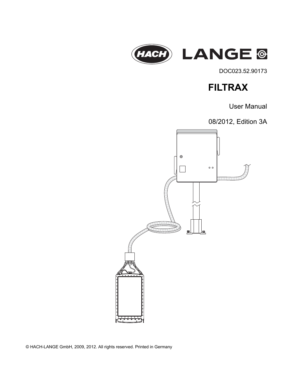 Hach-Lange FILTRAX eco User Manual | 54 pages