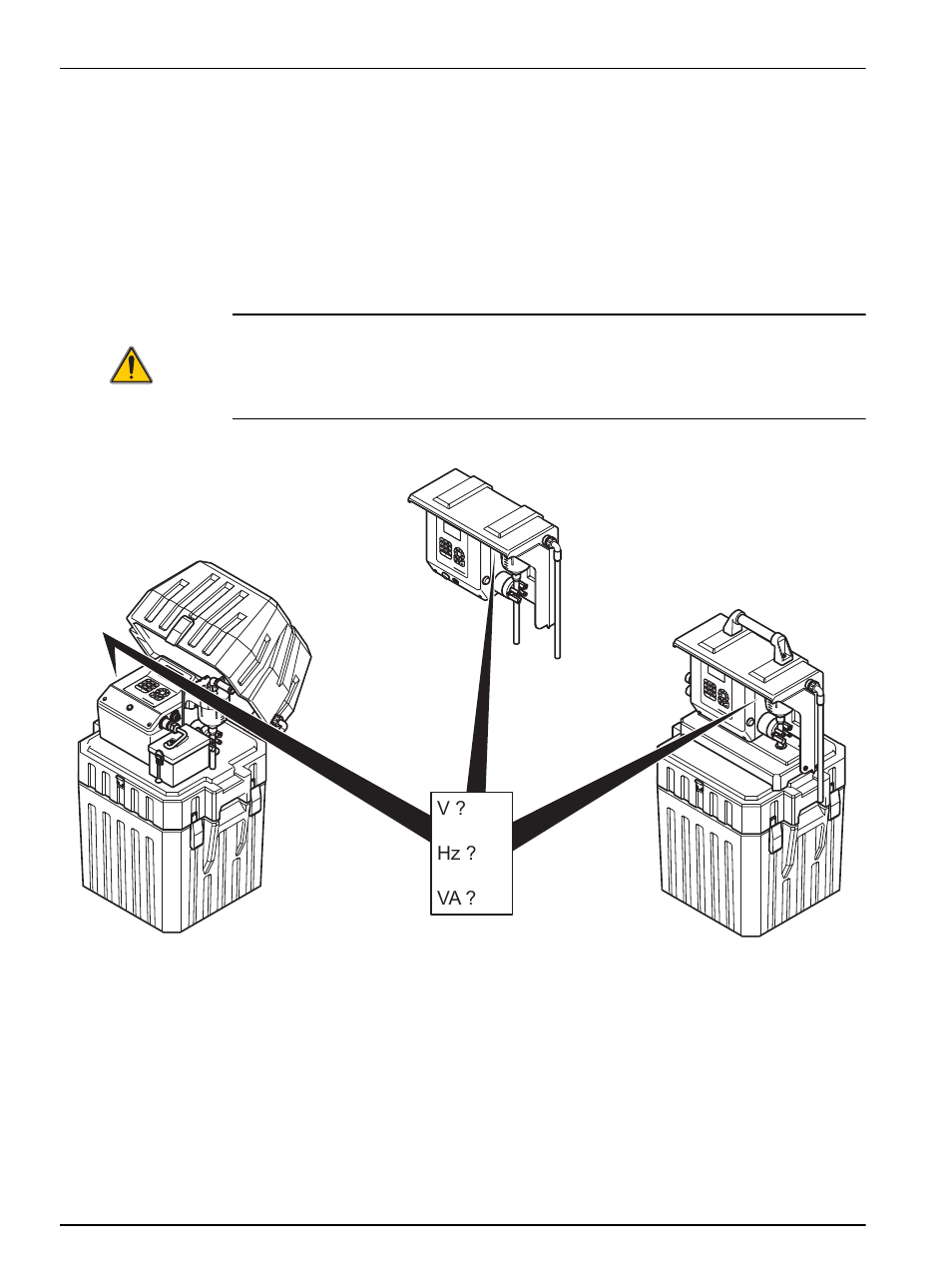 7 connect the equipment to the mains, V ? hz ? va | Hach-Lange BUHLER 1027, 1029, 2000 Portable Sampler User Manual | Page 30 / 56