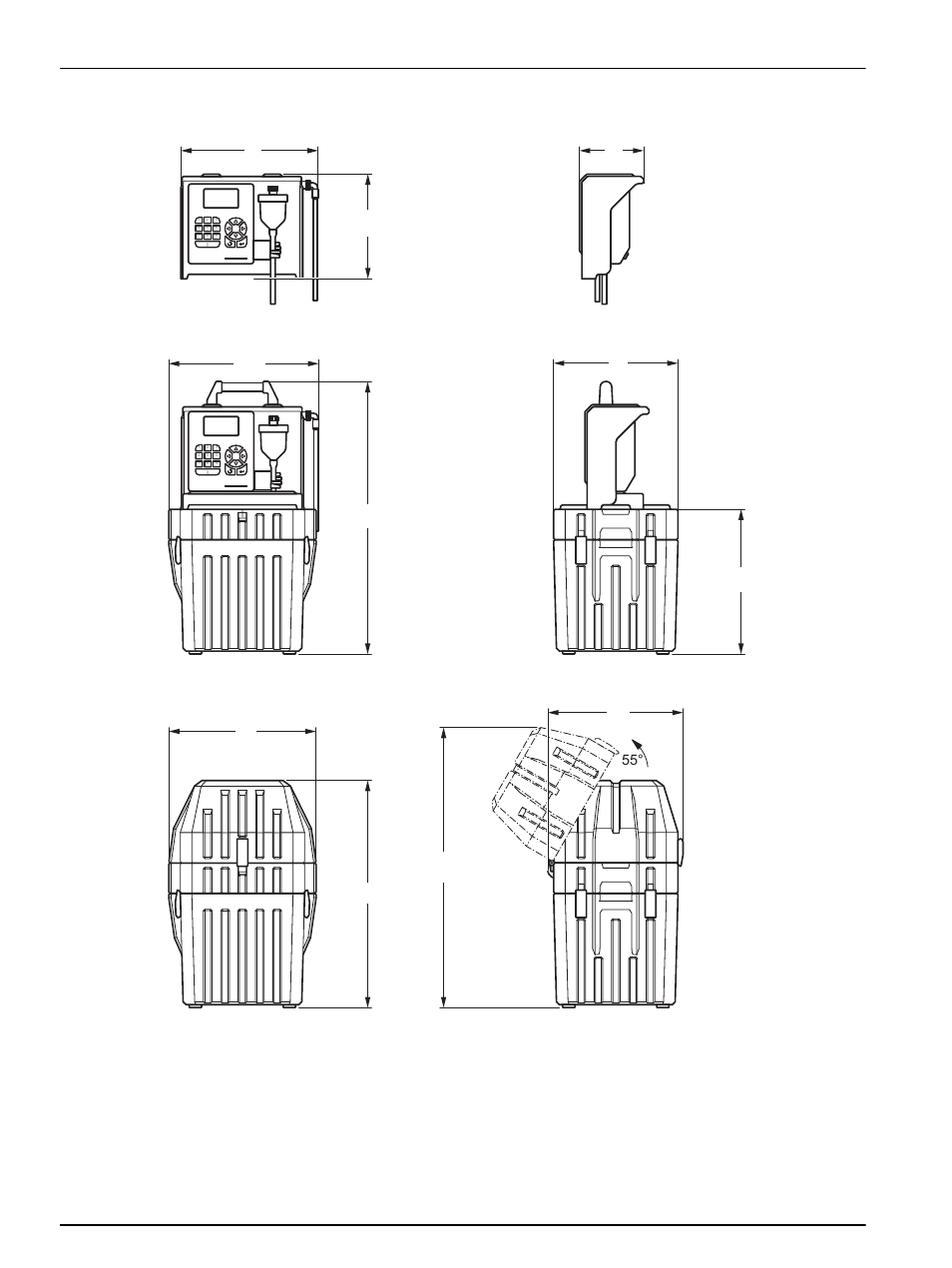 1 dimensions, Specifications, Figure 1 dimensions | Hach-Lange BUHLER 1027, 1029, 2000 Portable Sampler User Manual | Page 6 / 56