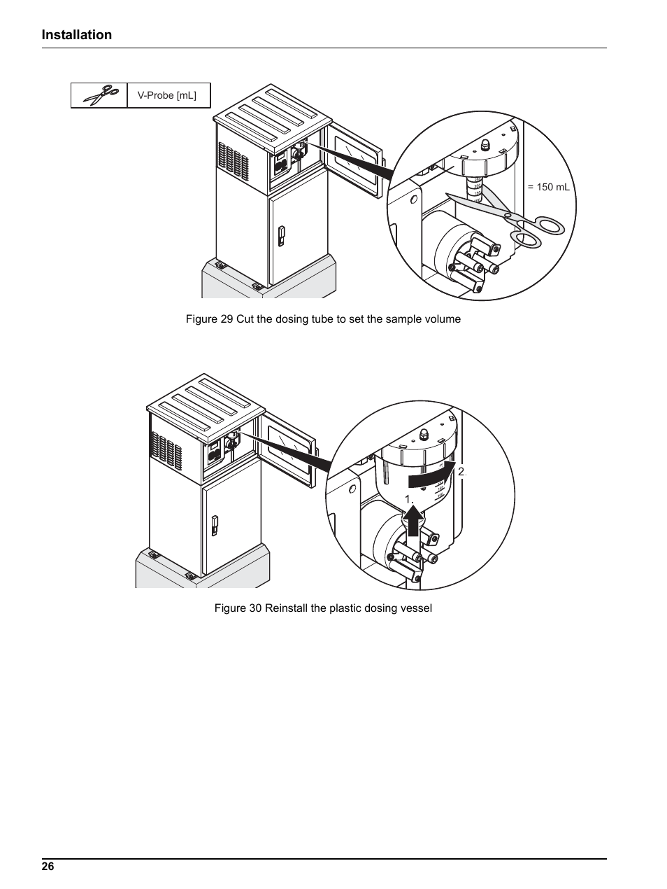 Installation | Hach-Lange BUHLER 3010 4010 6010 Short Manual User Manual | Page 26 / 62