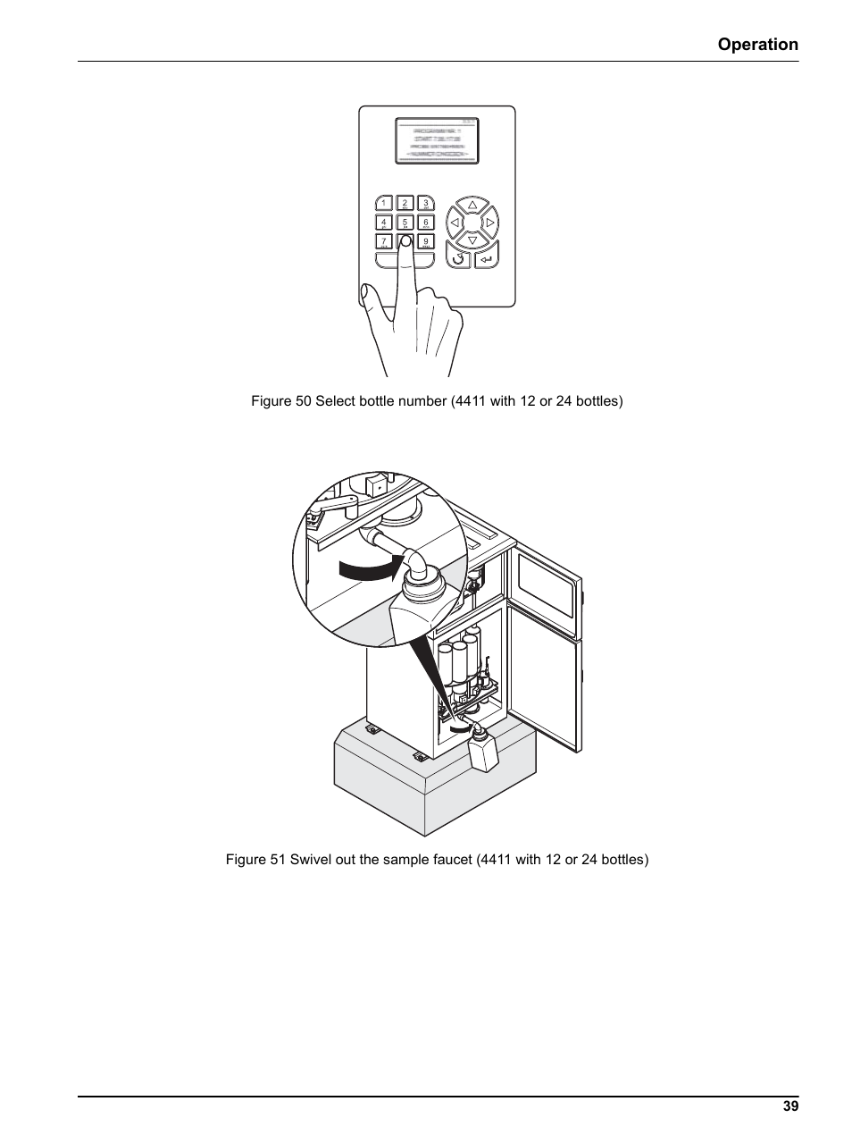 Operation | Hach-Lange BUHLER 3010 4010 6010 Short Manual User Manual | Page 39 / 62