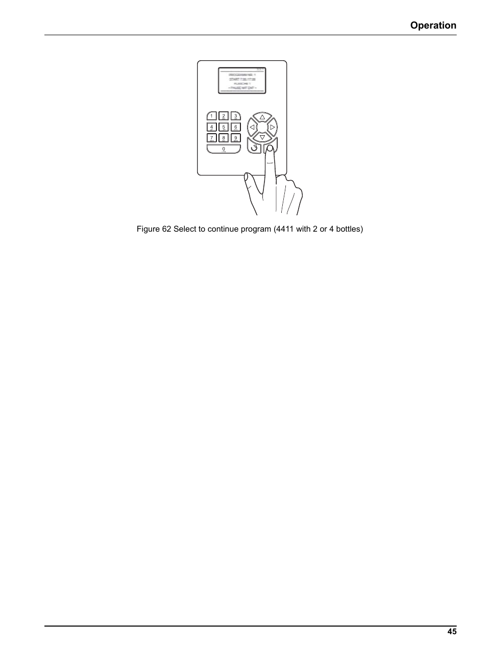 Operation | Hach-Lange BUHLER 3010 4010 6010 Short Manual User Manual | Page 45 / 62