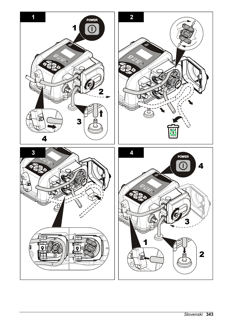 Hach-Lange SD900 Refrigerated Sampler, SD900 AWRS Basic User Manual User Manual | Page 343 / 400