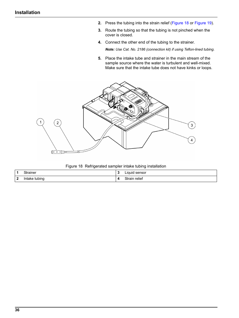Installation | Hach-Lange SIGMA SD900 Refrigerated Sampler and All Weather Refrigerated Sampler User Manual User Manual | Page 38 / 114