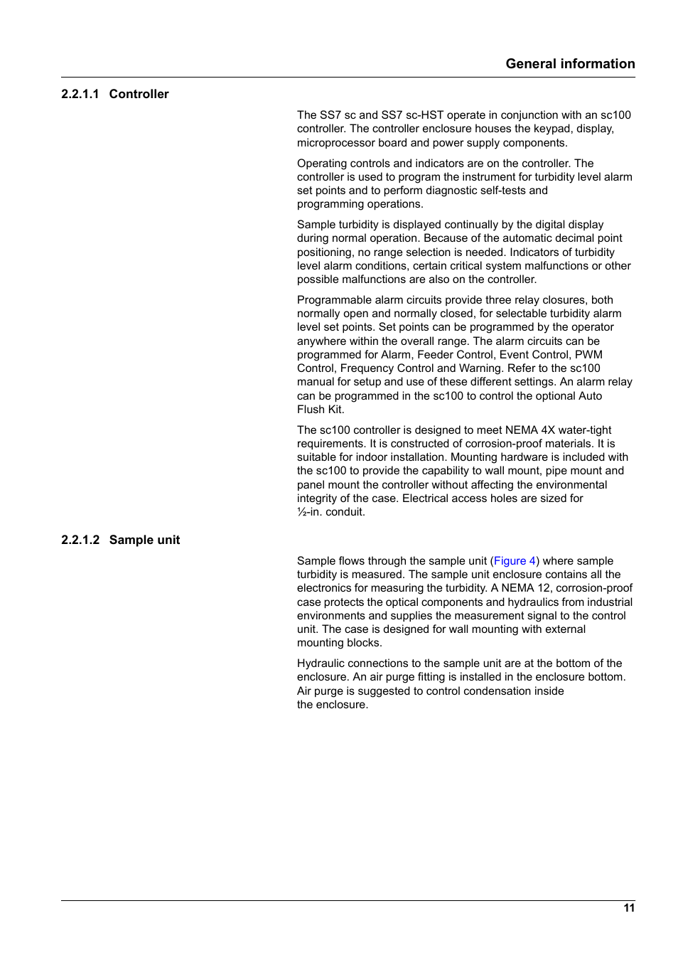 Hach-Lange SURFACE SCATTER 7 sc Turbidimeter User Manual | Page 13 / 64