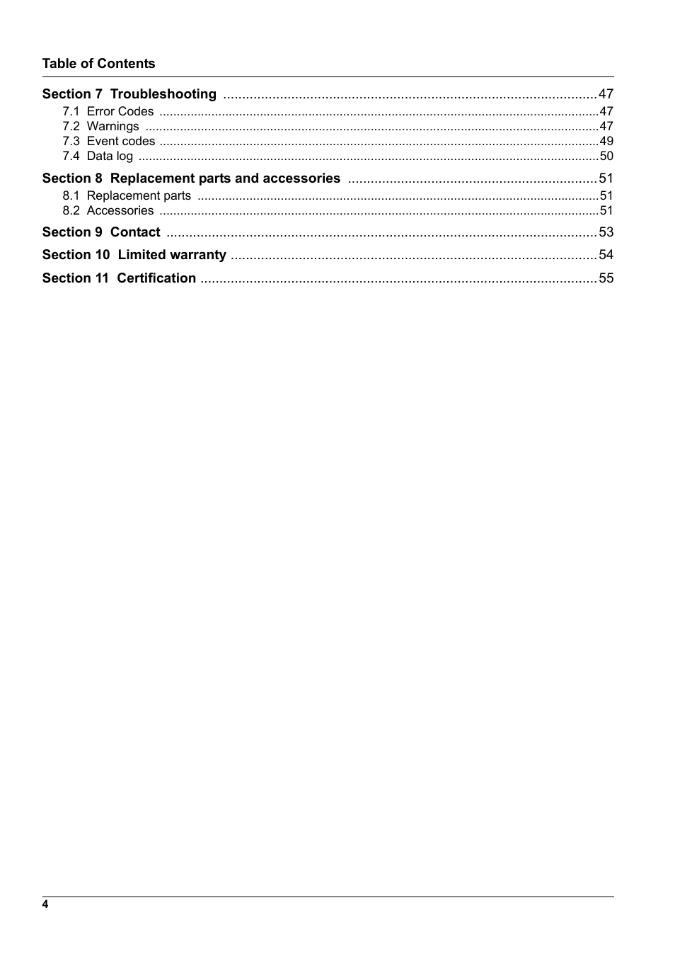 Hach-Lange SURFACE SCATTER 7 sc Turbidimeter User Manual | Page 6 / 64