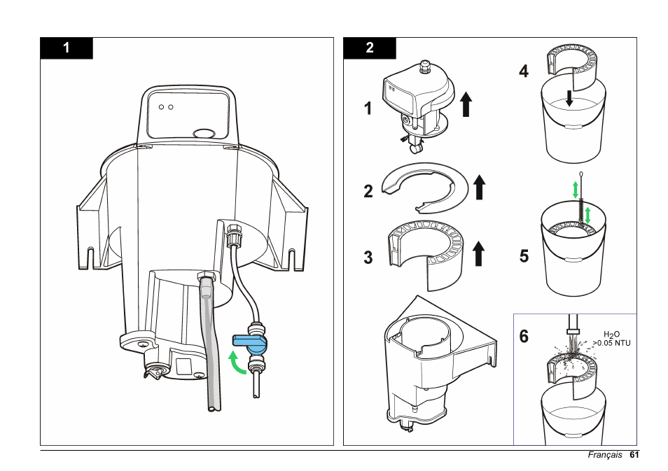 Hach-Lange FILTERTRAK FT 660 sc Basic User Manual User Manual | Page 61 / 90