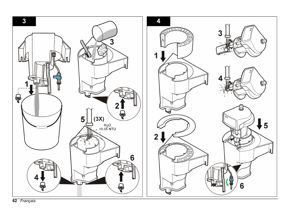 Hach-Lange FILTERTRAK FT 660 sc Basic User Manual User Manual | Page 62 / 90