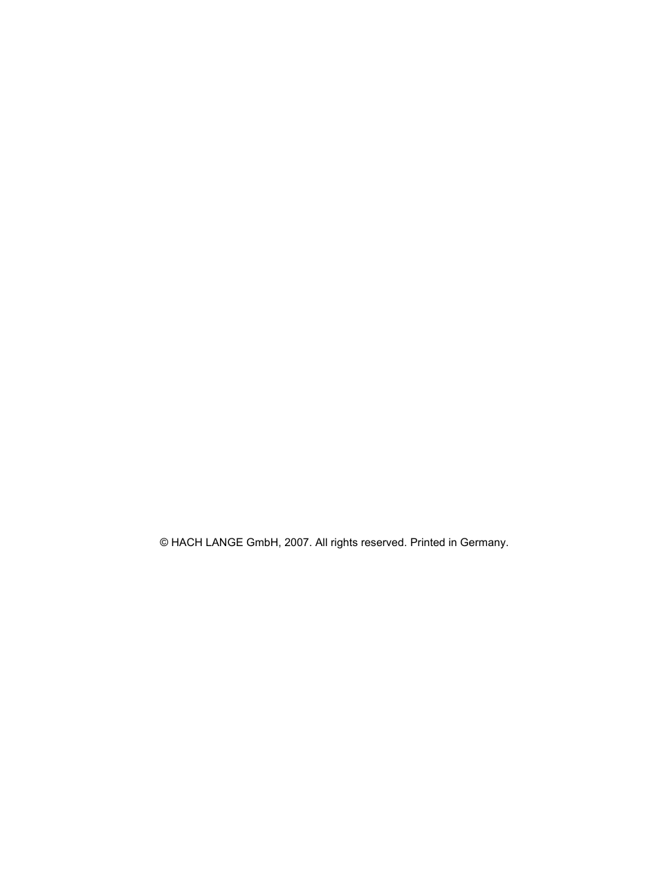 Hach-Lange 1720E Low Range Turbidimeter User Manual | Page 2 / 48