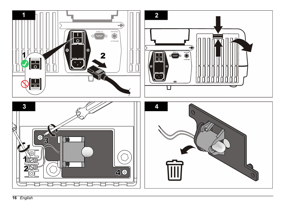 Hach-Lange 2100 N Laboratory Turbidimeter Basic User Manual User Manual | Page 16 / 78