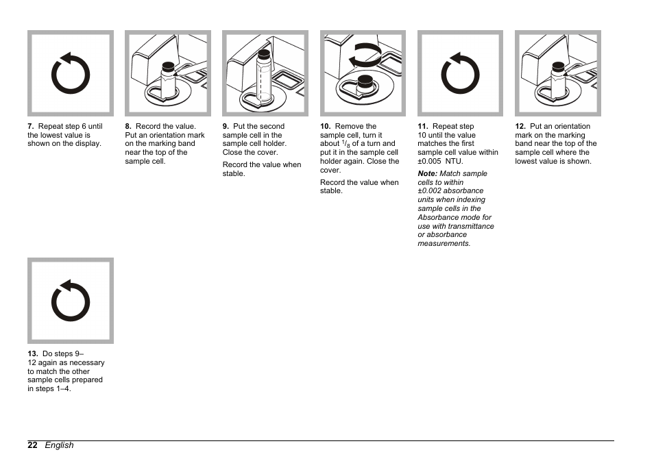 Hach-Lange 2100 AN Laboratory Turbidimeter User Manual User Manual | Page 24 / 60