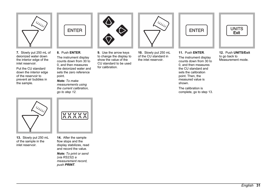 Hach-Lange 2100 AN Laboratory Turbidimeter User Manual User Manual | Page 33 / 60