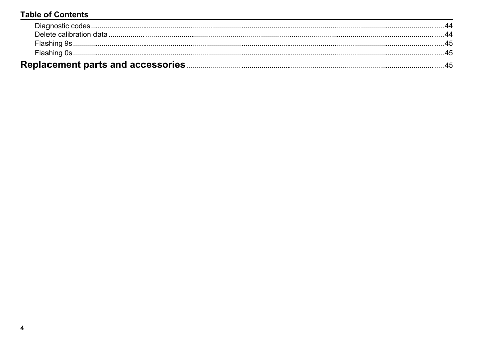 Replacement parts and accessories | Hach-Lange 2100 AN IS Laboratory Turbidimeter User Manual User Manual | Page 6 / 52